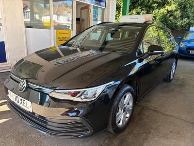 Used VW Golf VIII S 110 HP (80 kW) 2020 Black Estate