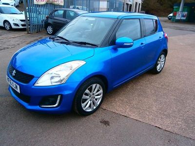 Used Suzuki Swift SZ4 94 HP (69 kW) 2016 Blue Hatchback