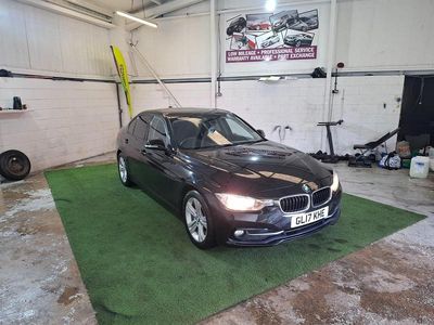 Used BMW 320 Sport Line 2017 Black Sedan
