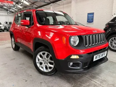 Used Jeep Renegade Longitude 140 HP (102 kW) 2016 Red SUV