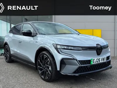 Ny Renault Megane E-Tech Techno Esprit Alpine 159 kW (217 HK) 2026 Grå Halvkombi