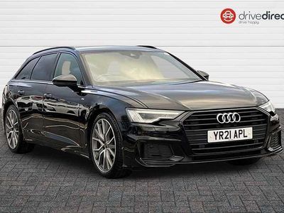 Black Used 2021 Audi A6 Black Edition Estate | £23,856 (A bit pricey)