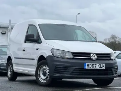 Used VW Caddy Startline 102 HP (75 kW) 2018 White MPV