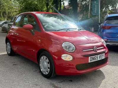 Used Fiat 500 Pop 69 HP (50 kW) 2015 Red Hatchback