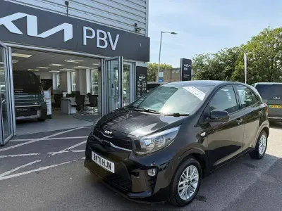 Used Kia Picanto 2021 Black Hatchback