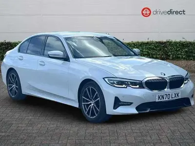 Used BMW 320 Sport Line 184 HP (135 kW) 2020 White Sedan
