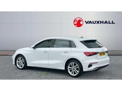 Used Audi A3 Sport 110 HP (80 kW) 2023 White Sedan