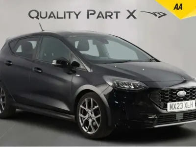 Used Ford Fiesta ST-Line 100 HP (73 kW) 2023 Black Hatchback