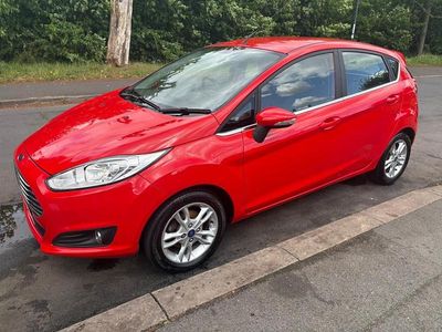 Used Ford Fiesta Zetec 2014 Red Hatchback