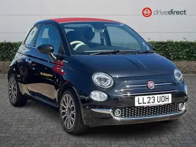 Used Fiat 500C S 70 HP (51 kW) 2023 Black Cabriolet