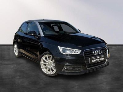 Used Audi A1 Sportback S-Line 116 HP (85 kW) 2015 Black Hatchback