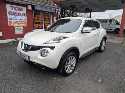 Used Nissan Juke N-Connecta 117 HP (86 kW) 2017 White SUV