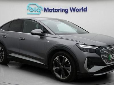 Grey Used 2022 Audi Q4 Sportback e-tron S-Line SUV | £24,200 (Good price)