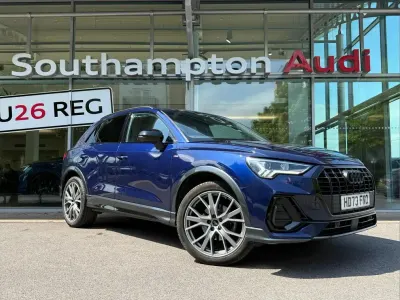 Used Audi Q3 Black Edition 150 HP (110 kW) 2024 Blue SUV