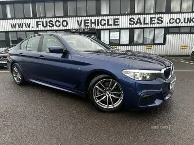 Used BMW 520 M Sport 187 HP (137 kW) 2019 Blue Sedan