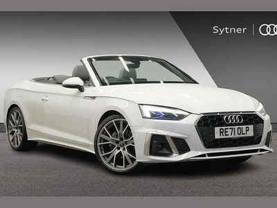 Used Audi A5 Cabriolet Comfort 200 HP (147 kW) 2021 White Cabriolet