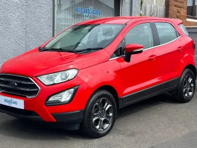 Used Ford Ecosport Zetec 2019 Red SUV