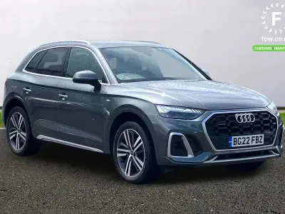 Used Audi Q5 S-Line 204 HP (150 kW) 2022 Grey SUV