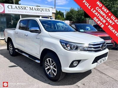 used Toyota HiLux 2.4 INVINCIBLE 4WD D-4D DCB 4d 147 BHP