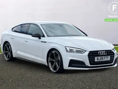 Used Audi A5 Black Edition 2019 White Coupe