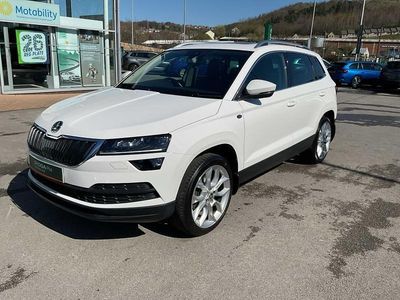 Used Skoda Karoq 150 HP (110 kW) 2019 White SUV