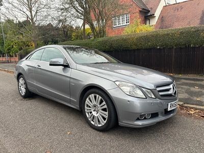 used Mercedes E220 E-ClassCDI BlueEFFICIENCY SE 2dr Tip Auto