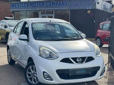 Used Nissan Micra Acenta 2013 White Hatchback