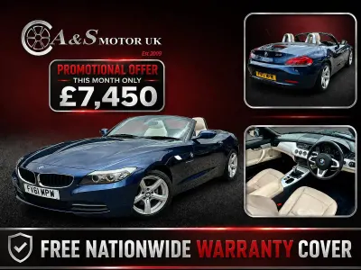 Used BMW Z4 Comfort Edition 181 HP (133 kW) 2011 Blue Cabriolet