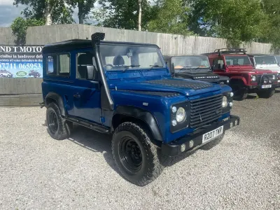 Used Land Rover Defender 1998 Blue Hatchback