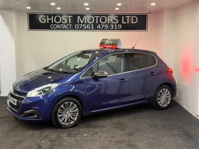 Used Peugeot 208 Allure 2017 Blue Hatchback