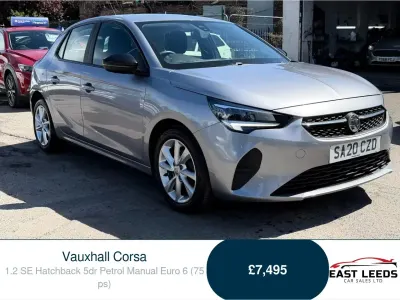 Used Vauxhall Corsa 75 HP (55 kW) 2020 Grey Hatchback