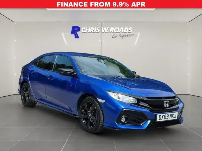 Used Honda Civic Sport 126 HP (92 kW) 2019 Blue Hatchback
