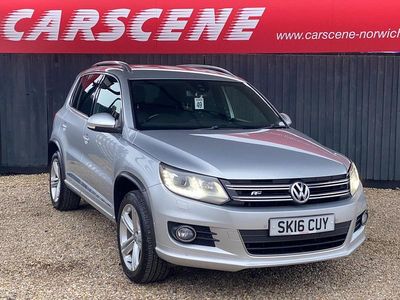 Silver Used 2016 VW Tiguan R-line Edition SUV | £10,499 (Super price)