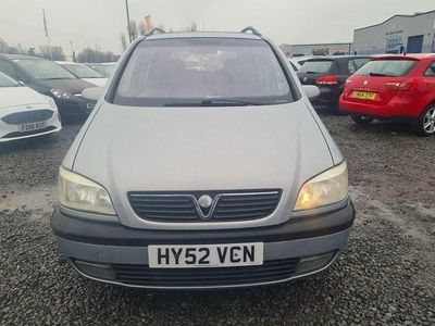 Used Vauxhall Zafira Elegance 123 HP (90 kW) 2002 Grey MPV