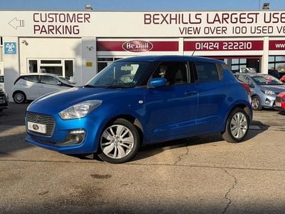 Used Suzuki Swift SZ-T 111 HP (81 kW) 2017 Blue Hatchback