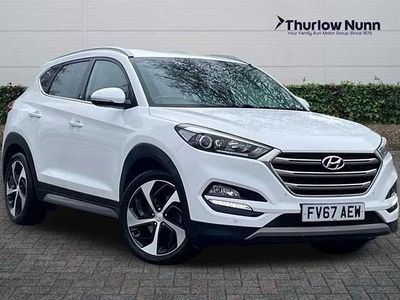 White Used 2017 Hyundai Tucson Edition SUV | £13,749 (Fair price)