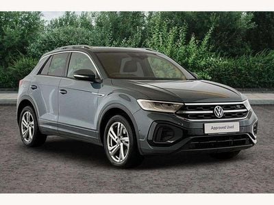 Blue Used 2022 VW T-Roc R-line SUV | £23,790 (Fair price)