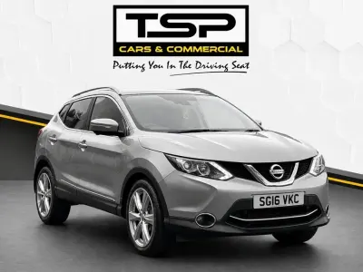 Used Nissan Qashqai N-TEC 115 HP (84 kW) 2016 Silver SUV