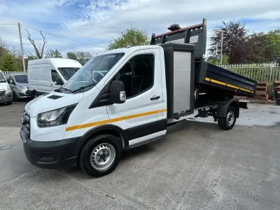 Used Ford Transit 130 HP (95 kW) 2023 White Cabriolet