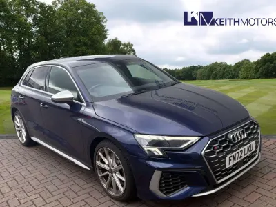 Used Audi S3 Sportback Comfort 310 HP (228 kW) 2023 Blue Hatchback