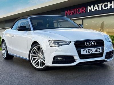 White Used 2016 Audi A5 Cabriolet S-Line Cabriolet | £10,490 (Fair price)