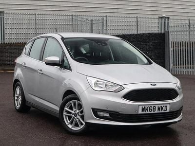 Used Ford C-MAX Zetec 118 HP (86 kW) 2018 Silver MPV