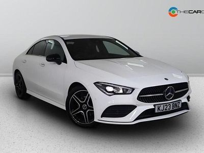 Used Mercedes CLA180 AMG line 2023 White Sedan