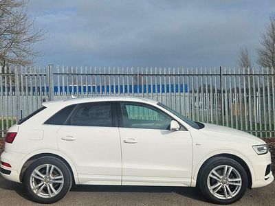 Used Audi Q3 S-Line 150 HP (110 kW) 2018 White SUV