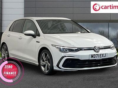 Used VW Golf VIII R-line 150 HP (110 kW) 2022 White Hatchback