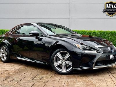 Black Used 2016 Lexus RC300h Luxury Line Coupe | £14,190