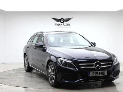 Blue Used 2017 Mercedes C200 Estate | £10,490 (Good price)