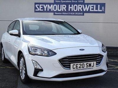 Used Ford Focus Titanium 125 HP (91 kW) 2020 White Hatchback