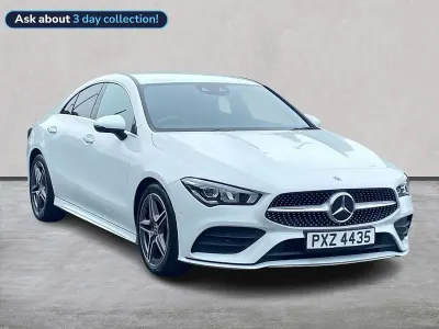 Used Mercedes CLA180 AMG Line Premium 2021 White Coupe