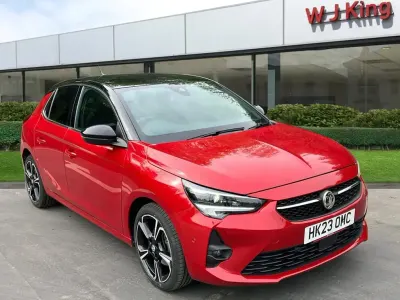 Used Vauxhall Corsa Ultimate 100 HP (73 kW) 2023 Red Hatchback